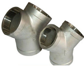 316L Stainless steel  Lateral Tee Pipe Fitting Manufacturing