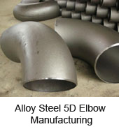 Alloy steel 5D Elbow
