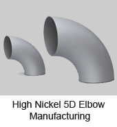 High Nickel Alloy 5D Elbow