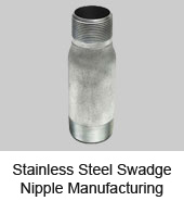 Stainless Steel Swedge Nipple